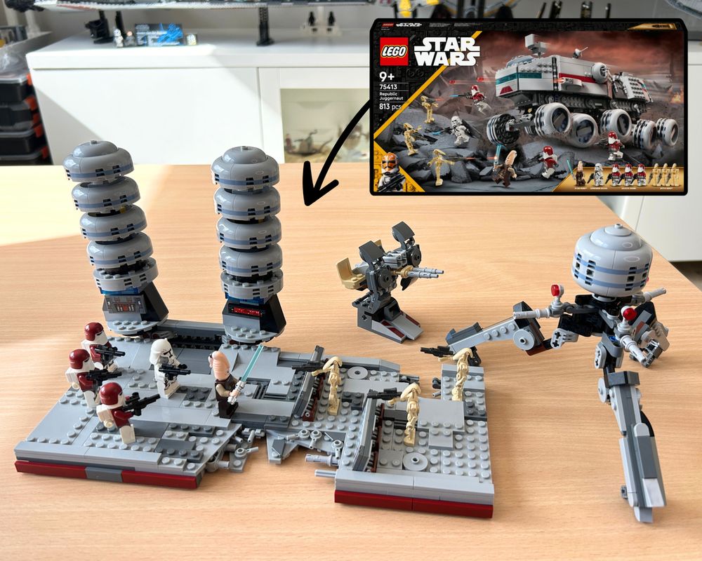 Lego Battle of Mygeeto Order 66 (75413 Alternate Model)