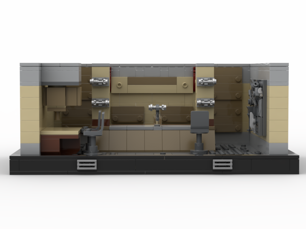 Lego Huyang's Office Diorama