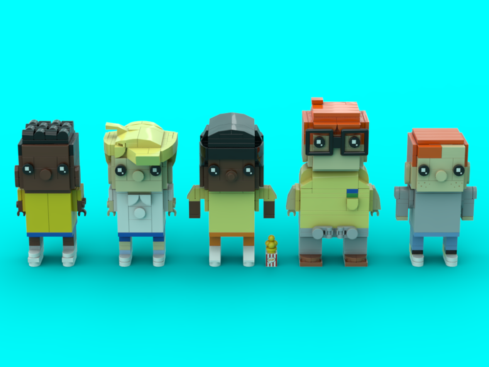 Lego Backyard Sports Series Brickheadz Set 3