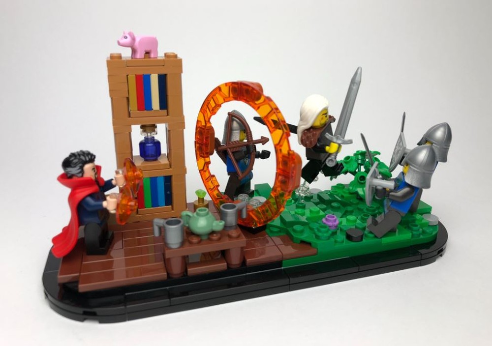 Lego Doctor Strange & Witcher