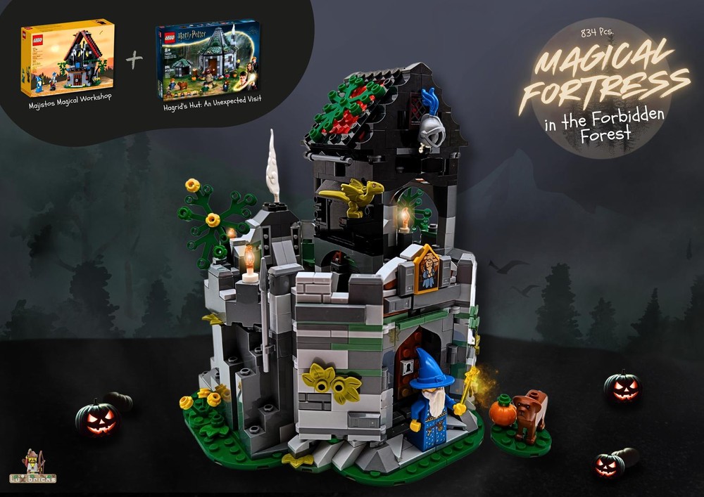 Lego Magical Fortress (in the Forbidden Forest)