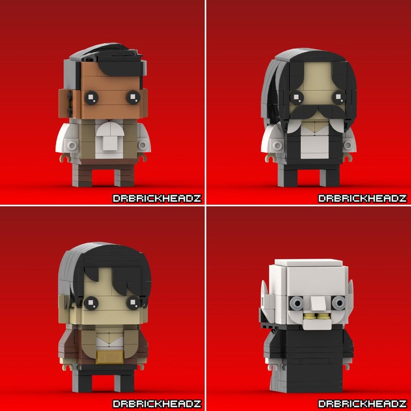 Lego "What We Do in the Shadows" (2014) Brickheadz Bundle
