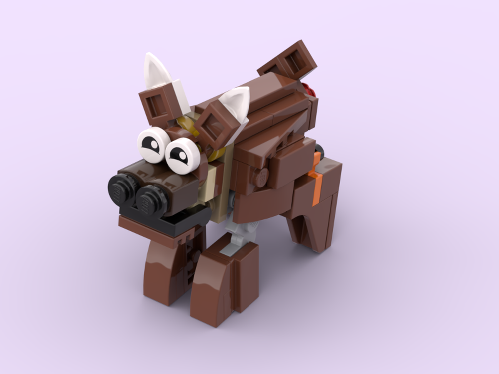 Lego Boat Pig
