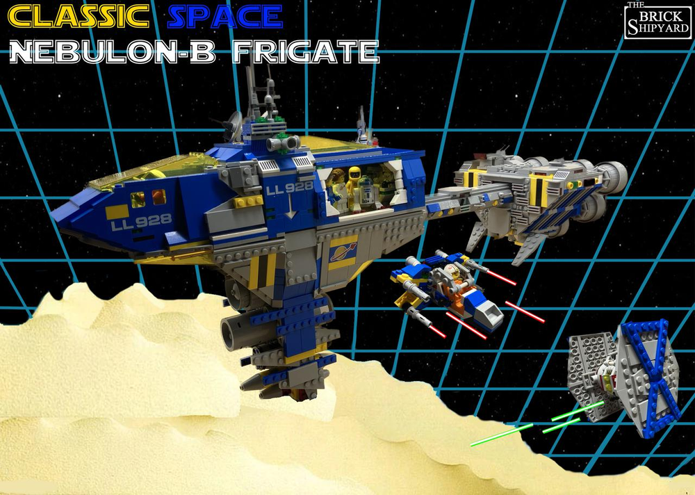 Lego Classic Space Nebulon-B Frigate