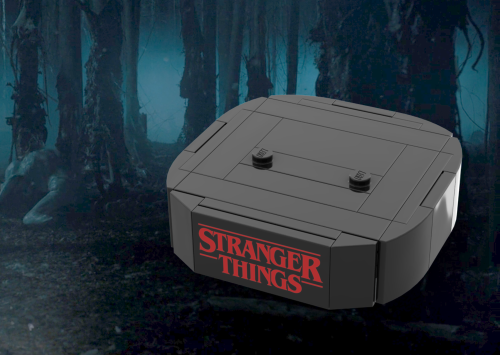 Lego Display Stand for Stranger Things Brickheadz