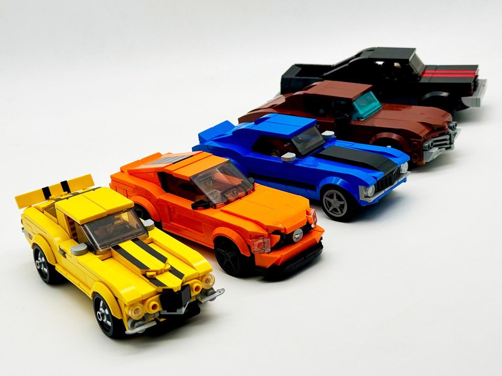 Lego Muscle Car Vehicle Pack #4