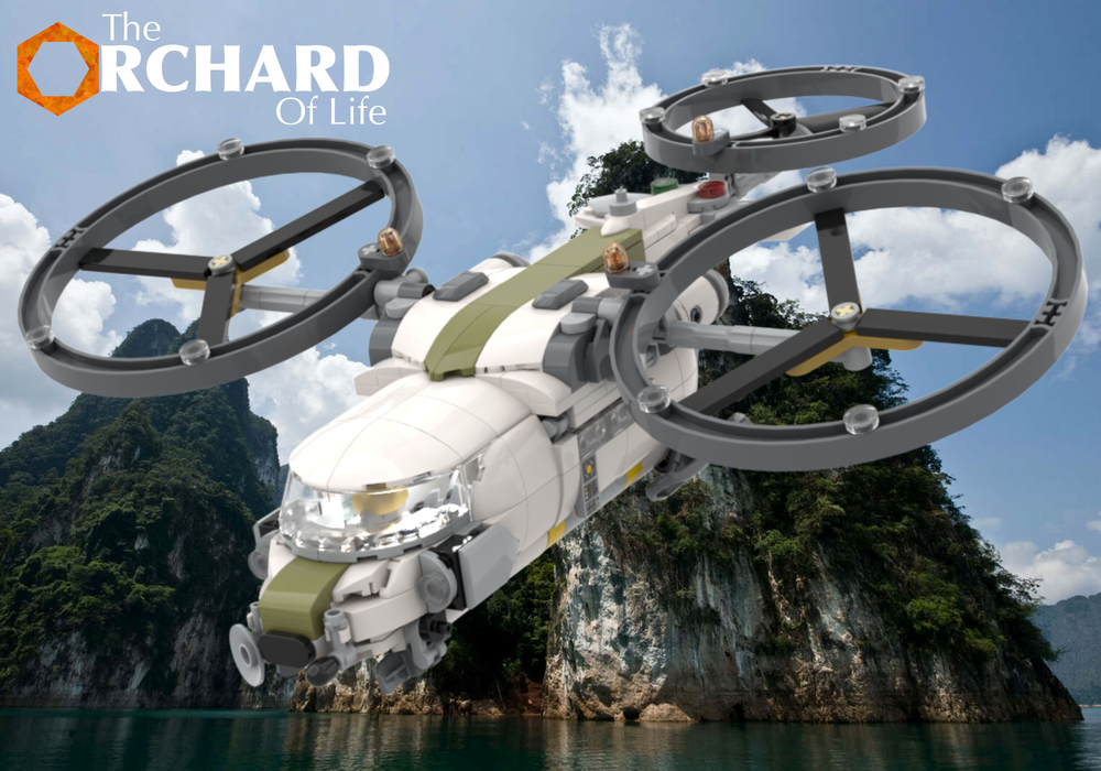 Lego Cormorant Rotocopter (Default Configuration)
