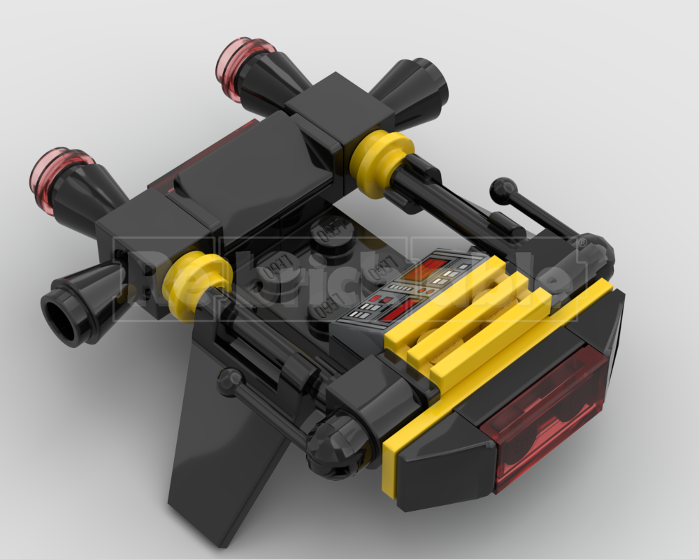 Lego Hover-Jet - Blacktron Renegade