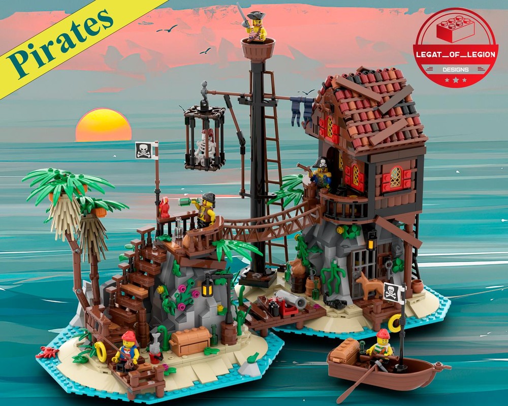 Lego 6270 Forbidden Island Remake