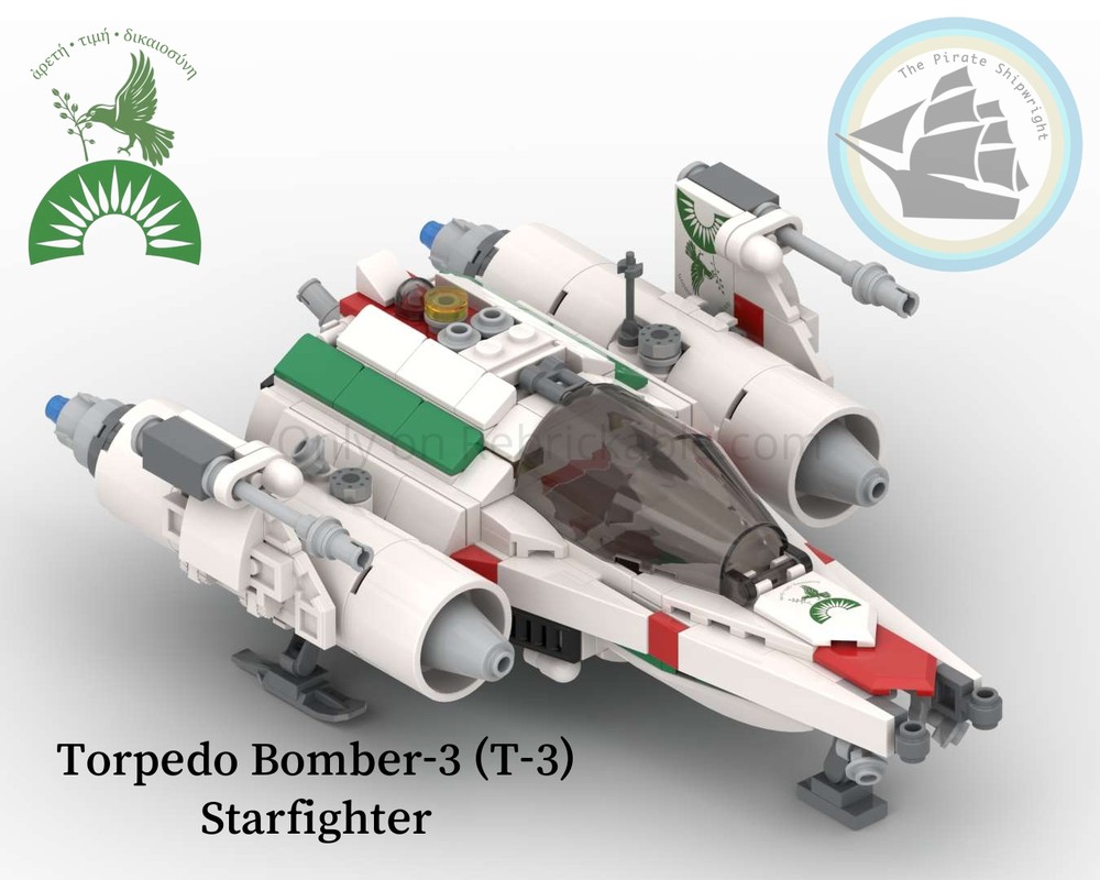 Lego T-3 Corvine Starfighter