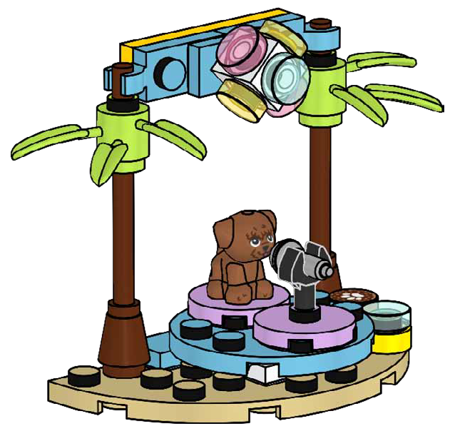Lego Puppy's Stage