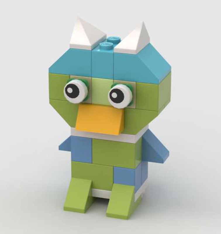 Lego 10704 BlueLime Bird