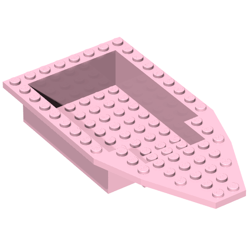 Lego Boat Deck 8 x 16 x 3 / Bright Pink