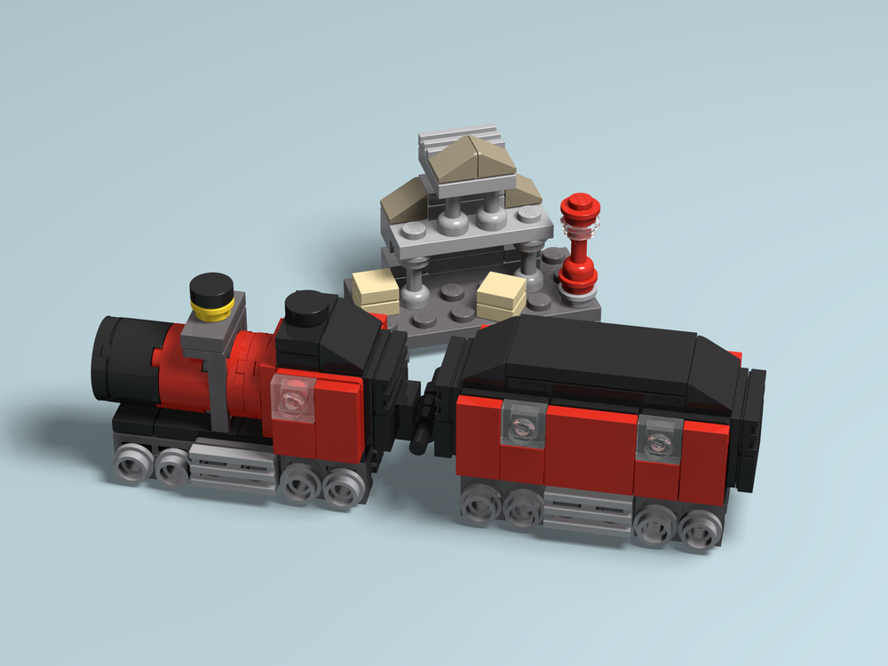Lego Hogwart's Express (micro version)