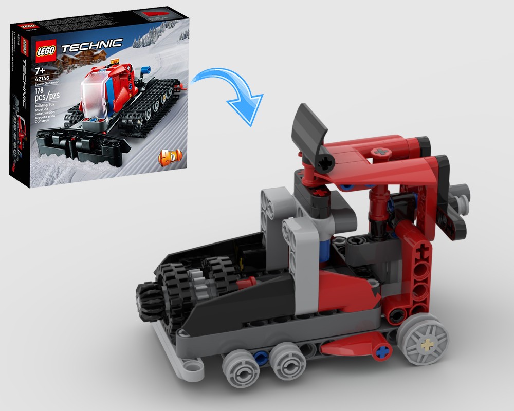 Lego Small Locomotive 42148 Alternative.