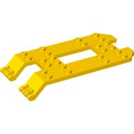 Lego Vehicle Base, Trailer 6 x 12 x 1 1/3 / Yellow