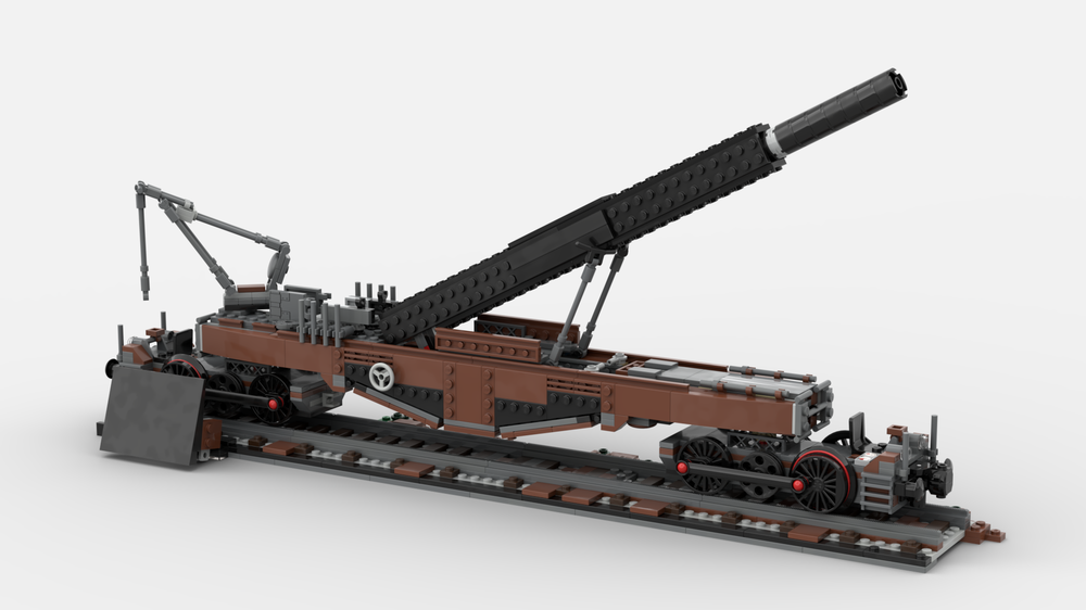 Lego 10277 Crocodile Railway Gun
