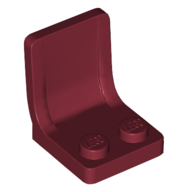 Lego Seat / Chair 2 x 2 / Dark Red