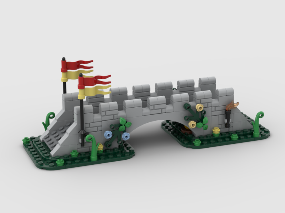 Lego Little Knights' Medieval Bridge