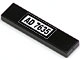 Lego Tile 1 x 4 with 'AD 7635' Pattern (Sticker) - Set 7635 / Black