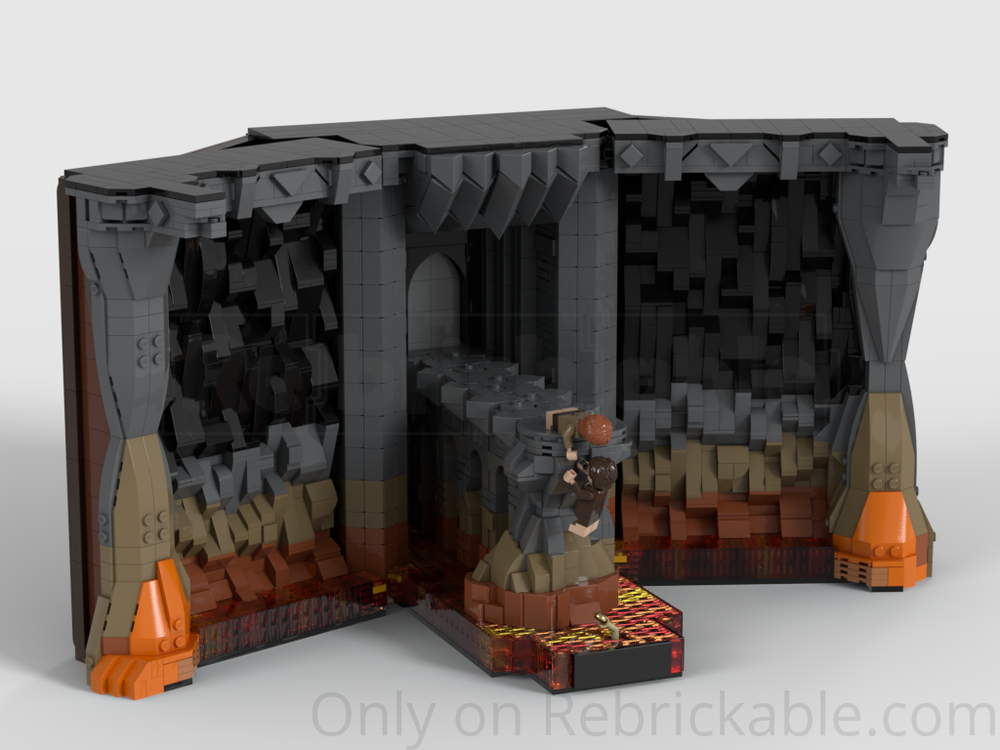 Lego Crack of Doom: Destruction of the Ring - Deluxe version