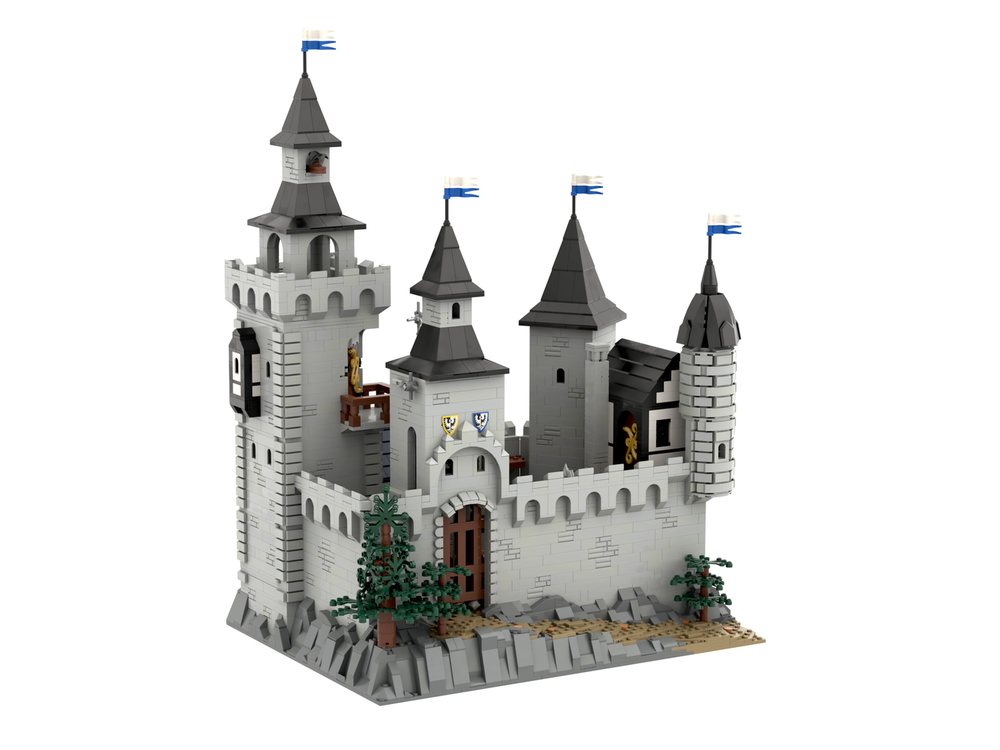 Lego The Black Falcon's Eyrie Castle