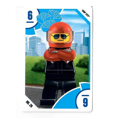 Lego Trading Card, Toys 'R' Us - City - 6 Pilot