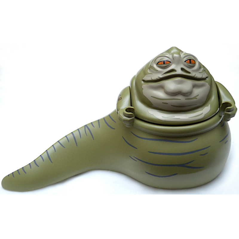 Lego Jabba the Hutt (Big Fig), Dark Bluish Grey Stripes