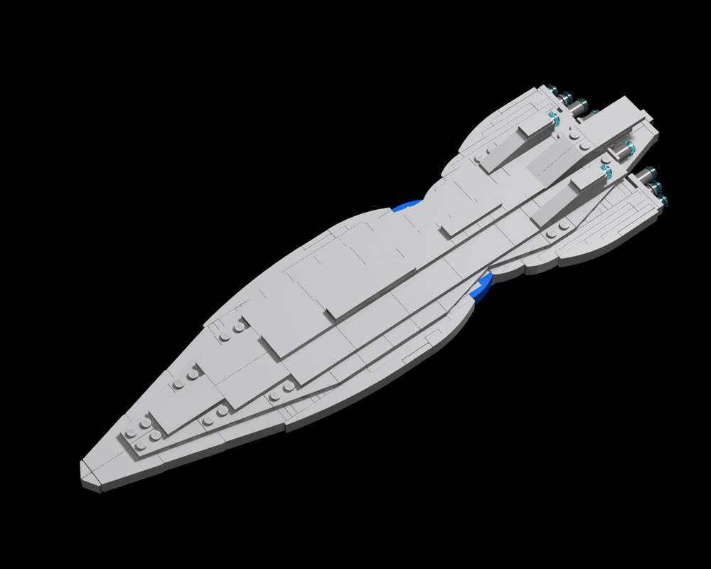 Lego 1:4464 scale mediator class Battlecruier