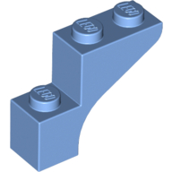 Lego Brick Arch 1 x 3 x 2 / Medium Blue