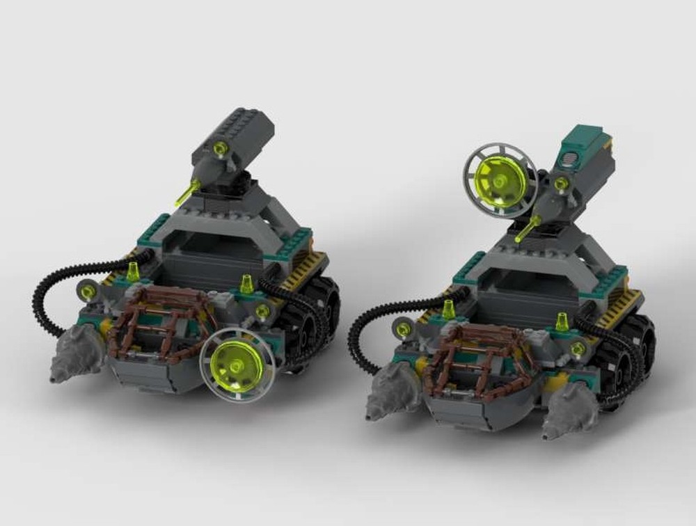 Lego Rock Raiders Chrome Crusher
