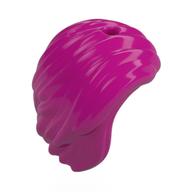 Lego Hair, Long Swept to the Right / Magenta