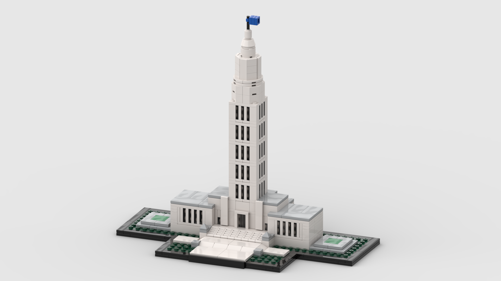 Lego Louisiana State Capitol Building