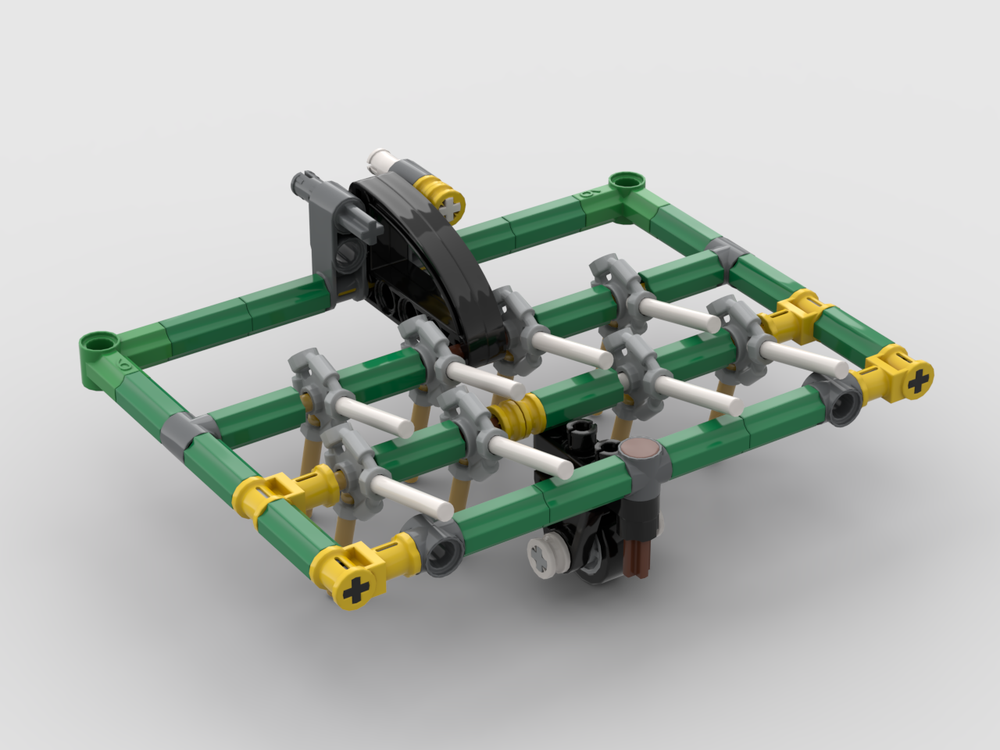 Lego Pasture Aerator for Single-Axle Tractor #7