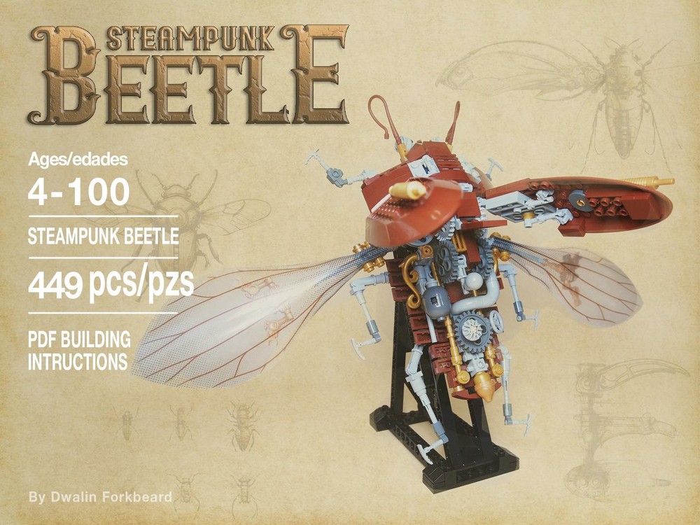 Lego Steampunk Beetle