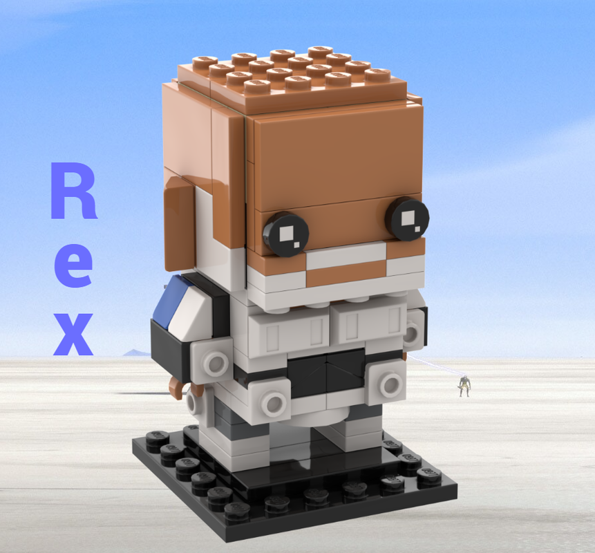 Lego Captain Rex Brickheadz