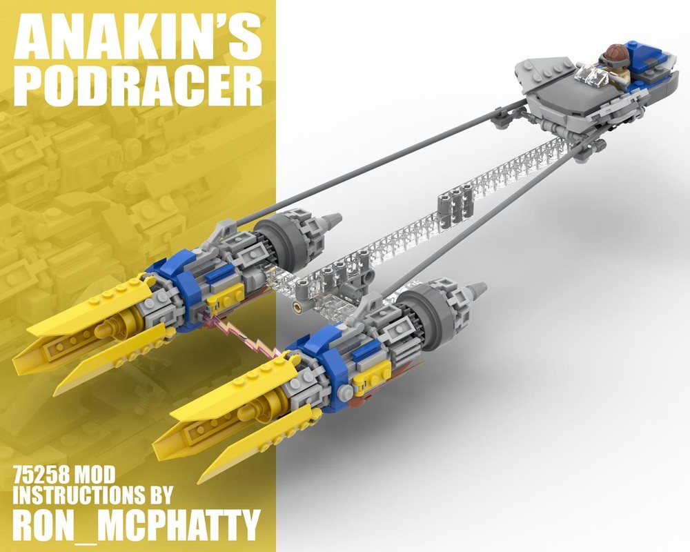 Lego Anakin’s Podracer set 75258 MOD