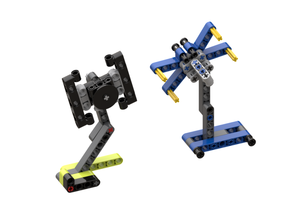 Lego X Wing and Tie-Fighter