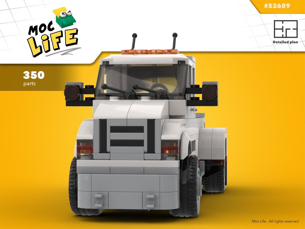 Lego Ford F-650 quad cab dually