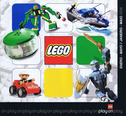 Lego 2004 Large Spanish / Portuguese January - May (424.4332-ES/PT)