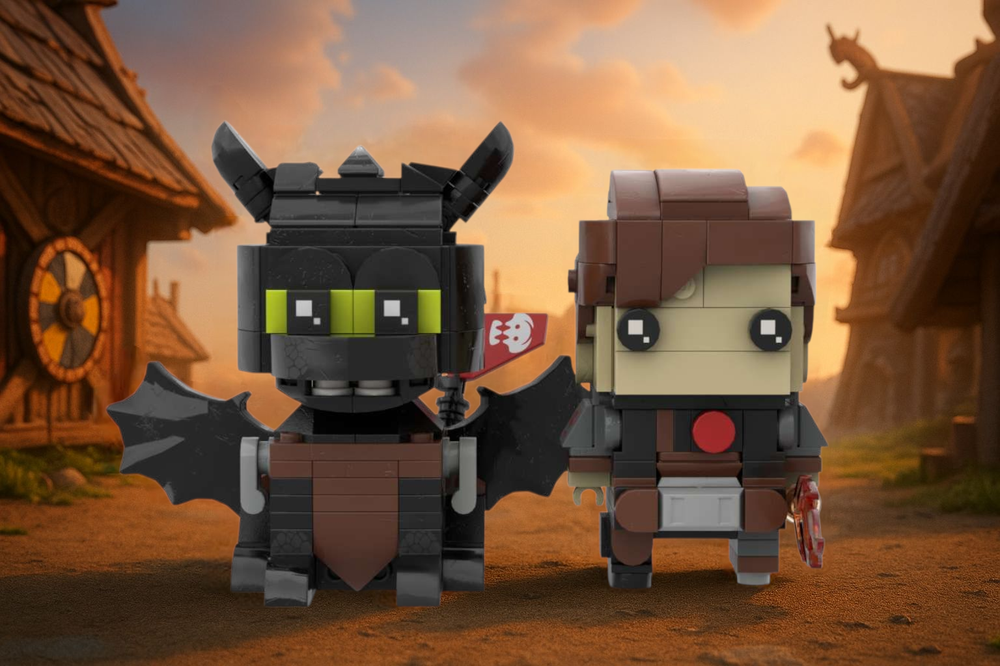 Lego Krokmou et Harold
