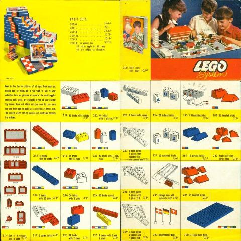Lego 1961 UK