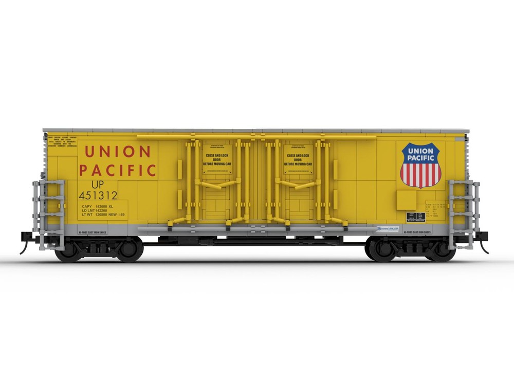 Lego 53ft Evans Double Plug Union Pacific