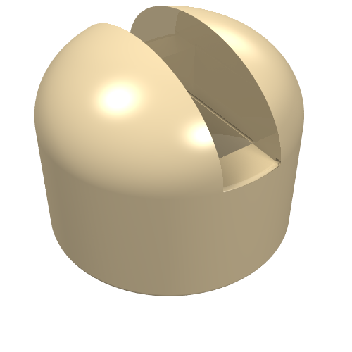 Lego Lever Small Base / Tan