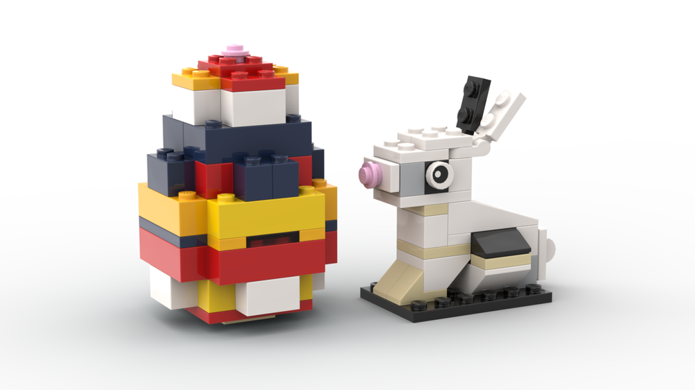 Lego 11014 Easter egg and bunny