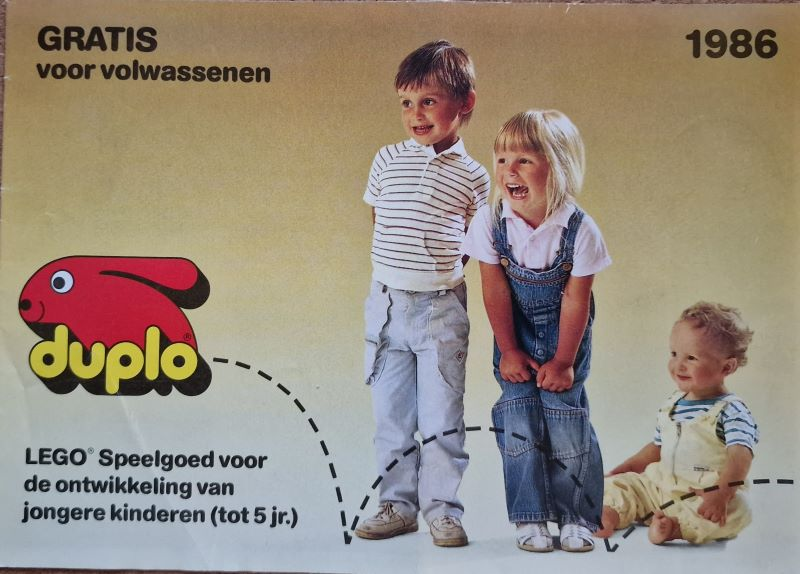 Lego 1986 Medium Duplo Dutch (2000222-NL)