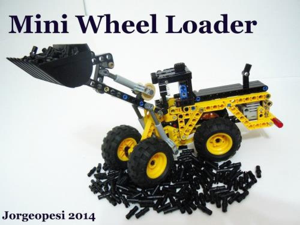Lego Mini Wheel Loader