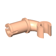 Lego Arm, Short, with Technic Pin / Light Nougat