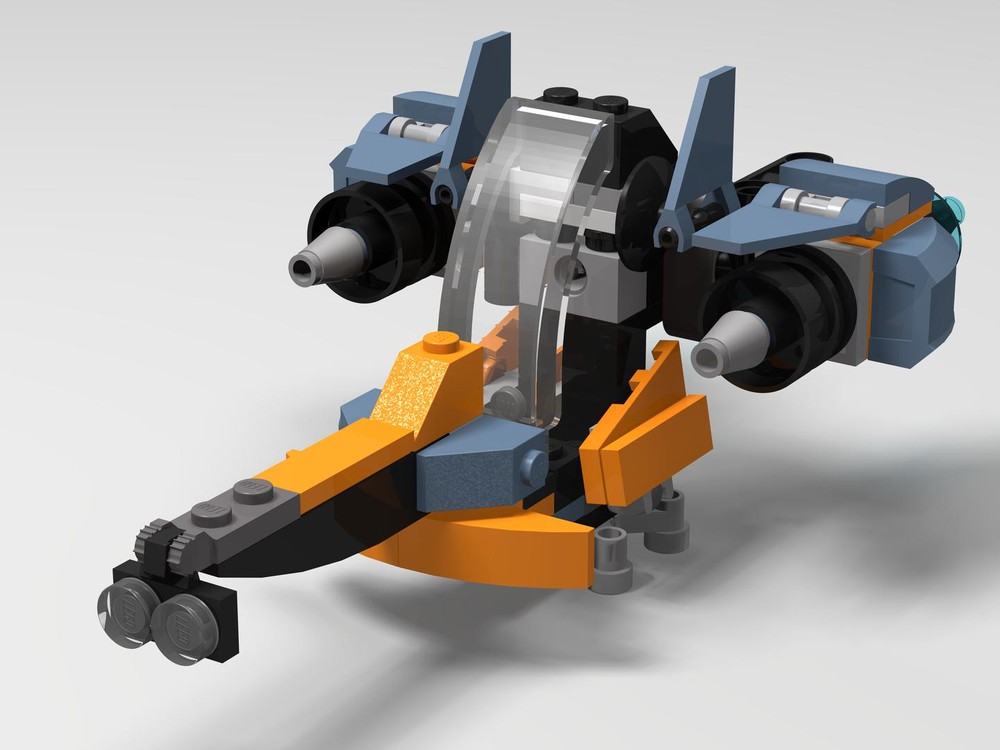 Lego Exploration Capsule Cannon