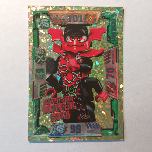 Lego Trading Card, Ninjago Game Series 2 [German] - Limited Edition 17 Mächtiger General Kozu / [No Color/Any Color]